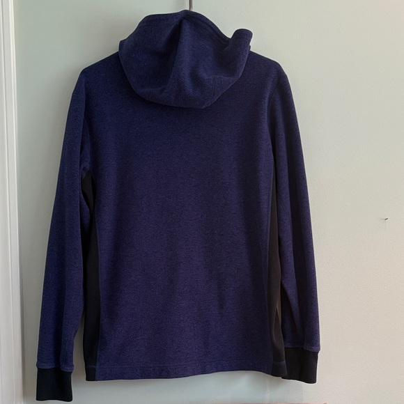 Prana Navy Blue Full-Zip Hoodie - Picture 4 of 5